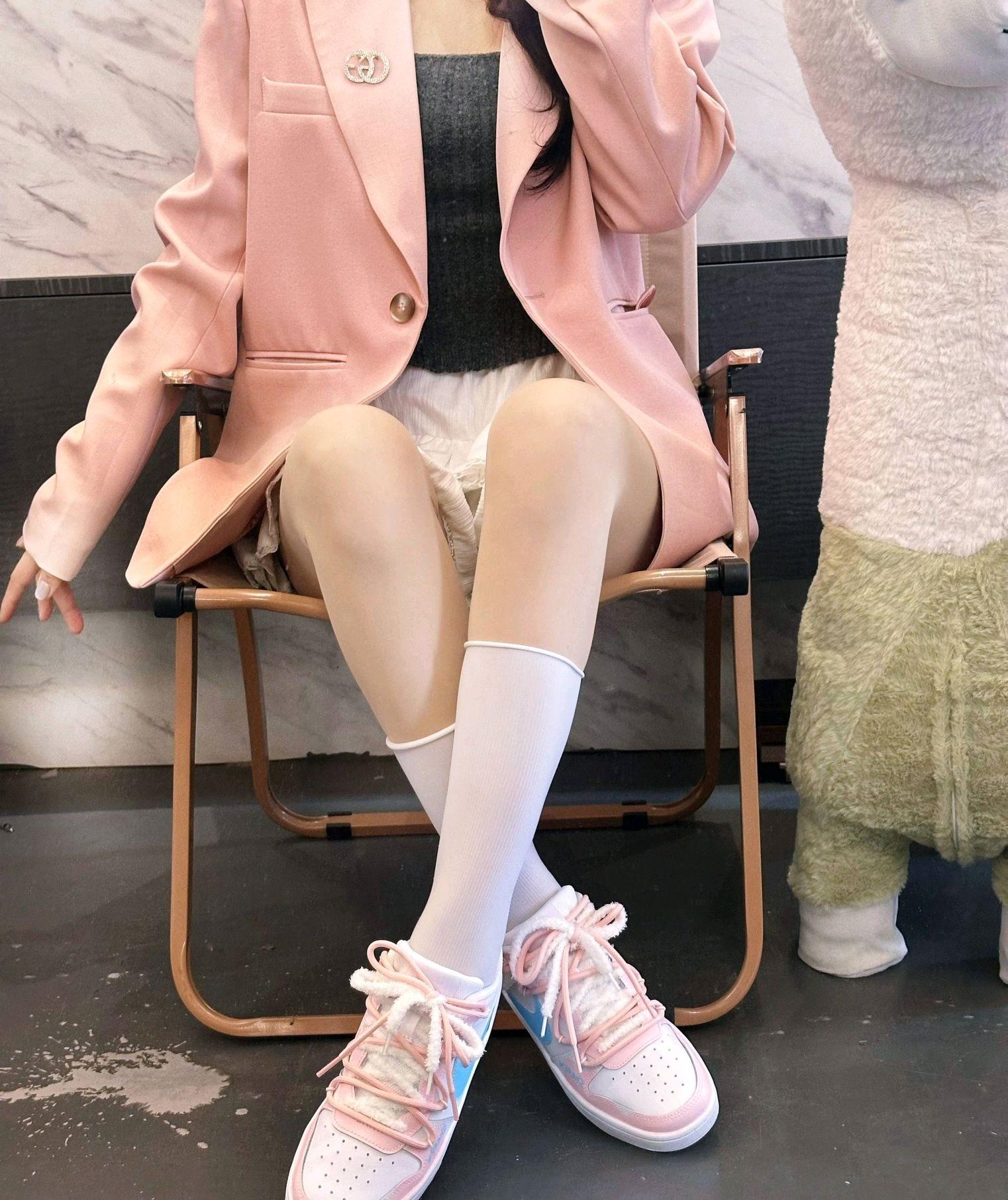 【定制球鞋】Nike Court Borough 小羊绵绵 可爱 减龄 温柔 百搭 潮流复古 低帮